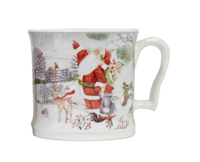 Winter Santa Mug