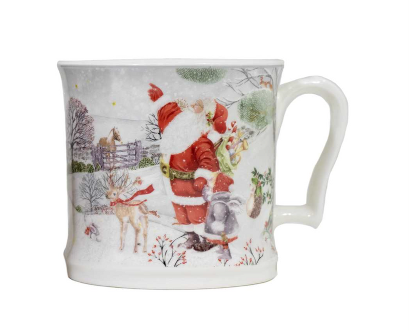 Winter Santa Mug
