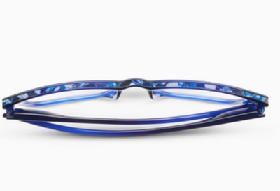 Shine On Blue Reading Glasses - Peepers