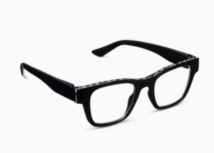 Bernadette Black Reading Glasses - Peepers