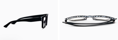 Bernadette Black Reading Glasses - Peepers