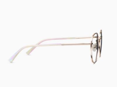 Classified Gold Reading Glasses - Peepers