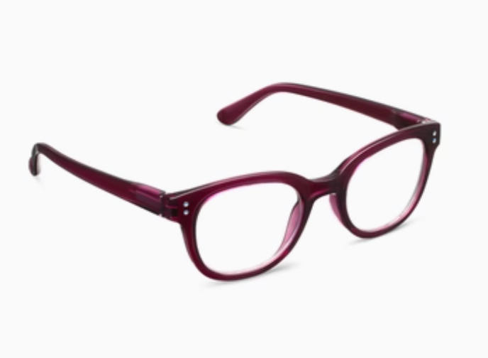 Galaxy Dark Cherry Reading Glasses - Peepers