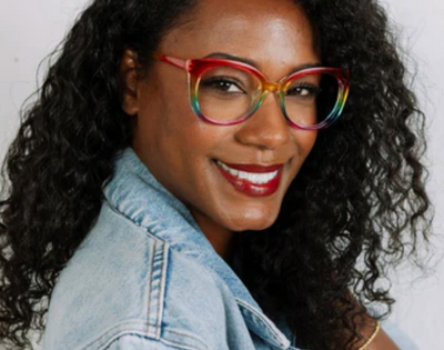 Fiona Rainbow Ombre Reading Glasses - Peepers
