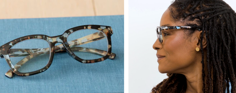 To the Max Blue Quartz Reading Glasses - Peepers