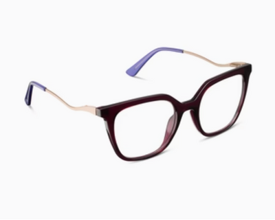 Josephine Dark Cherry Reading Glasses - Peepers