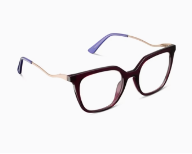 Josephine Dark Cherry Reading Glasses - Peepers