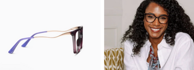 Josephine Dark Cherry Reading Glasses - Peepers