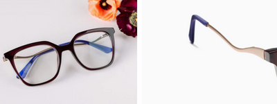 Josephine Dark Cherry Reading Glasses - Peepers