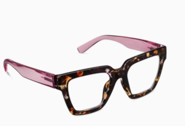 Take a Bow Pink Botanico Reading Glasses - Peepers