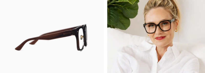 Piper Coffee Reading Glasses - Peepers