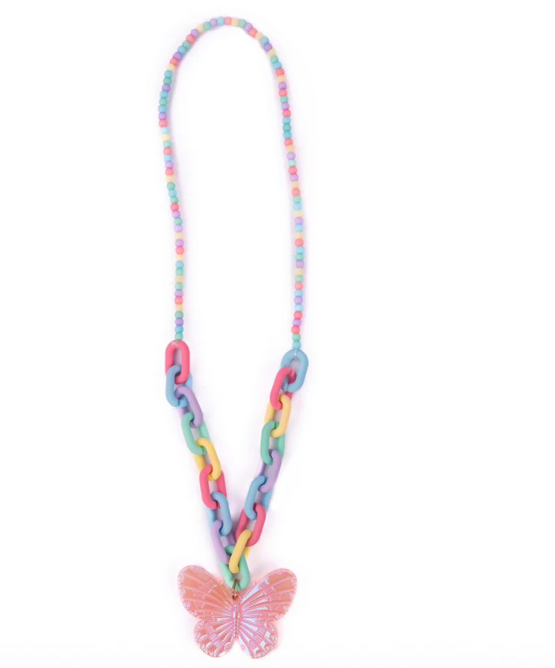 Kaleidoscope Butterfly Necklace