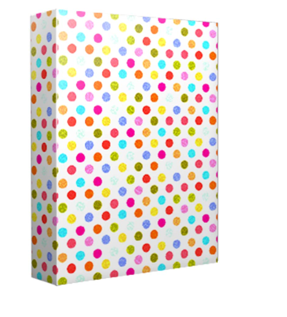 Pattern Pop-Dots 5 ft. Gift Wrap Roll