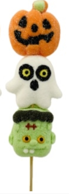 Halloween Gummy 3pc Candy Kabob -Individual