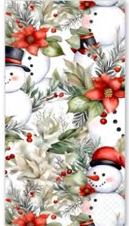 Hiding Snowmen Hostess/Buffet Napkins