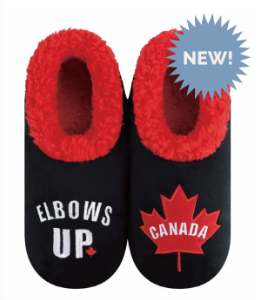 Mens Elbows Up Pairable Slippers