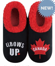 Mens Elbows Up Pairable Slippers