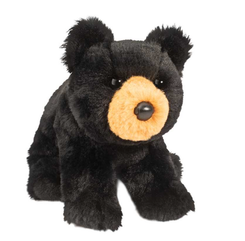 Mini Cubbie Soft Black Bear