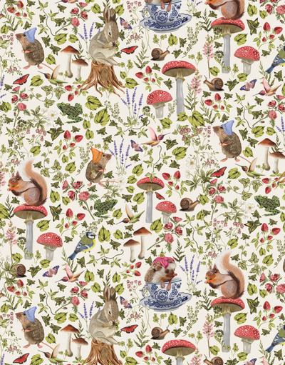 Woodland Animals Gift Wrap Roll