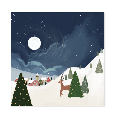 Santa's Sleigh - Pop Up Christmas Card
