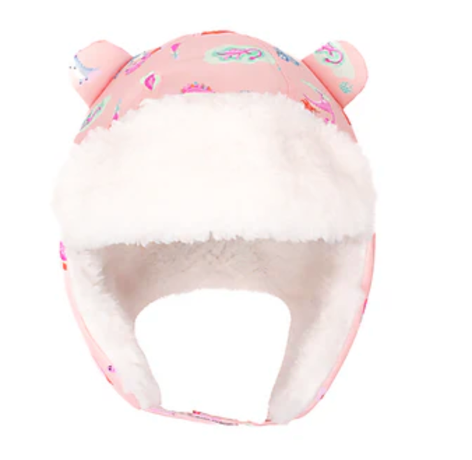 Kids & Baby Water Repellent Trapper Hat - Dino Play