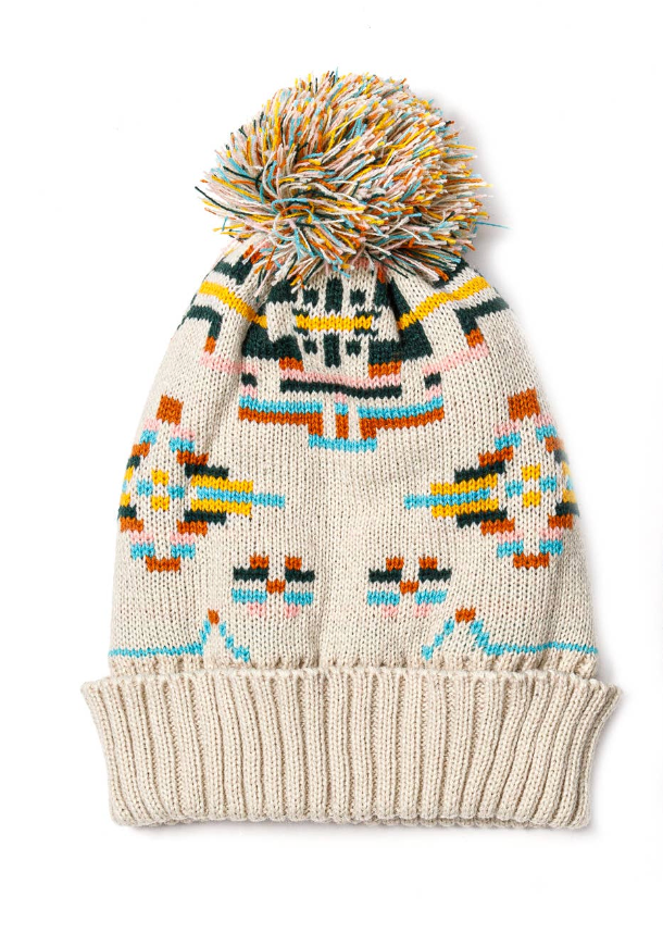 Aztek Print Winter Beanie - Sold Individually