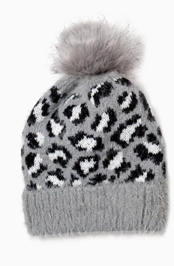 Leopard Print Winter Toque - Sold Separately