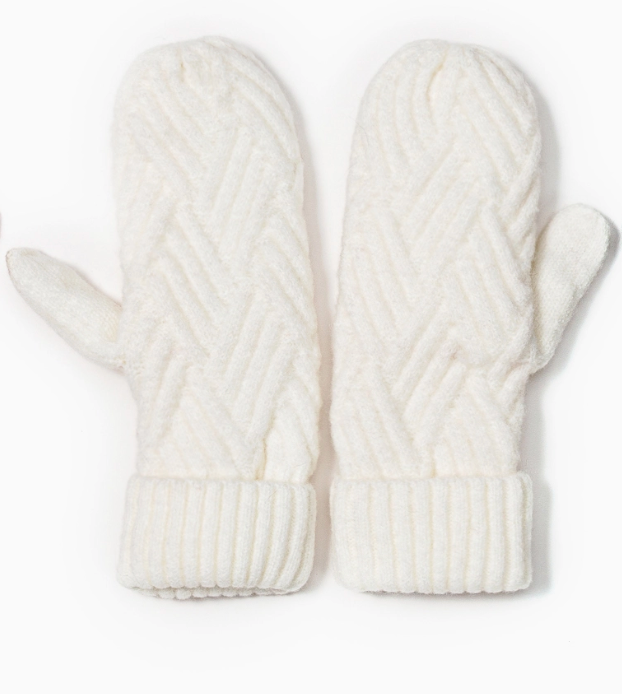 Winter Mittens with Fleece Lining - Sold Separately