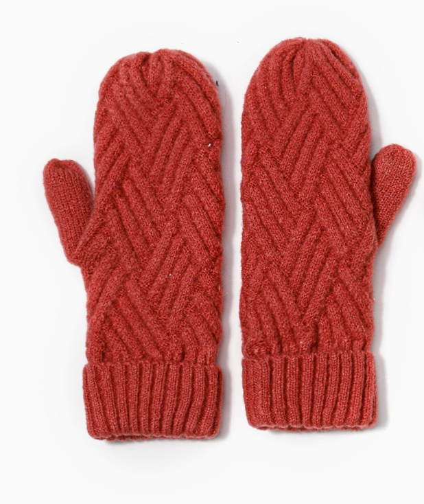 Winter Mittens with Fleece Lining - Sold Separately