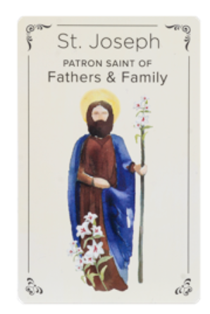 Patron Saint Pocket Card - Sold Individually