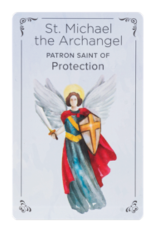 Patron Saint Pocket Card - Sold Individually