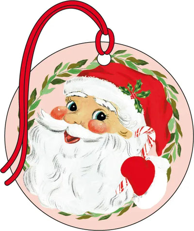 Santa Claus Pack of 4 gift tags