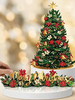 Large Twinkling Pointsettia Pop-up Greeting Card