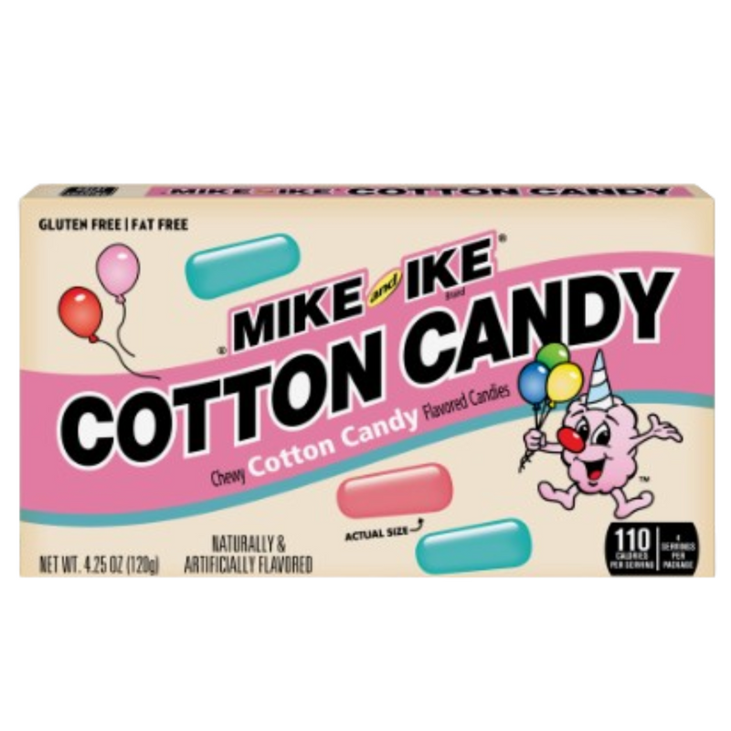 Mike And Ike Cotton Candy Theatre Box