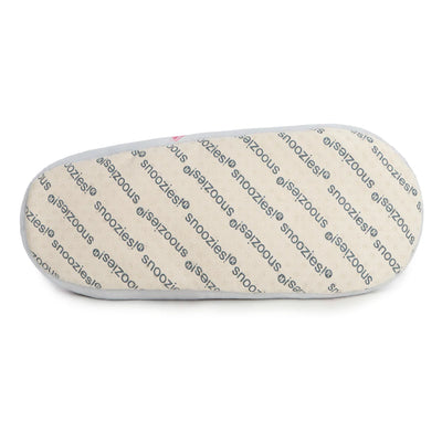Womens Bow-Utiful LIGHT GREY Slipper With Memory Foam Sole
