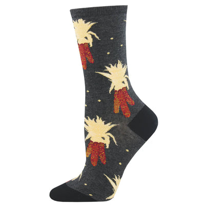 Ladies Harvest Corn  Socks