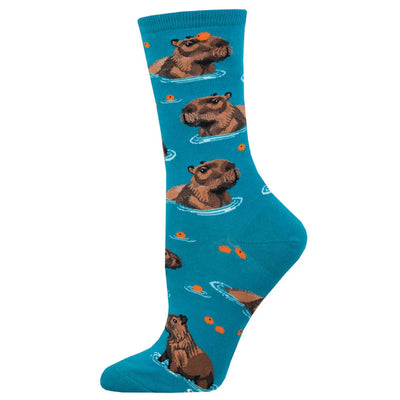 Ladies Capybara Chill Socks