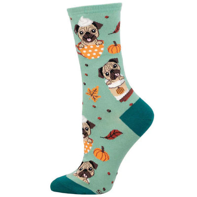 Ladies Pugkin Spice Latte  Socks
