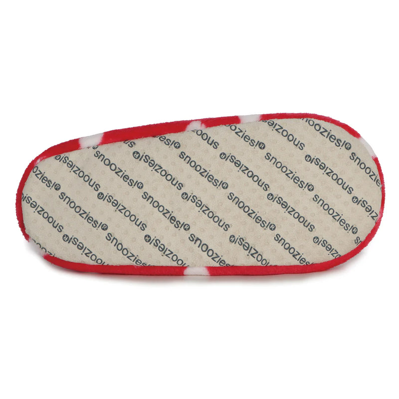 Womens Red Polka Dot Slippers