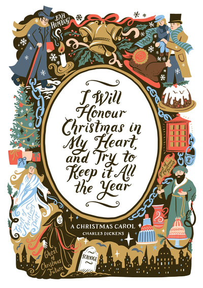 A Christmas Carol Card