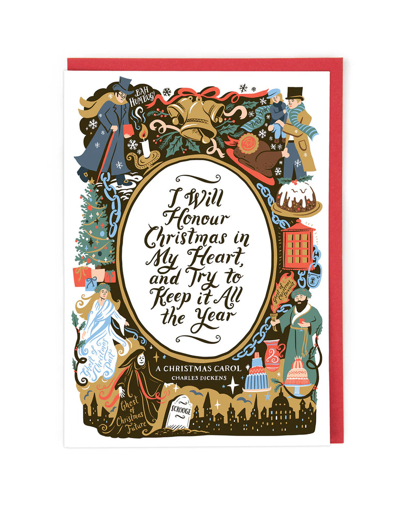 A Christmas Carol Card