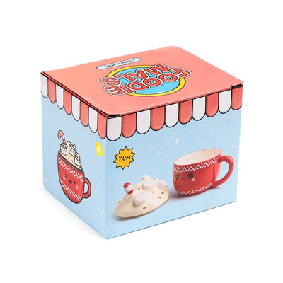 Hot Chocolate Ceramic Lidded Mug