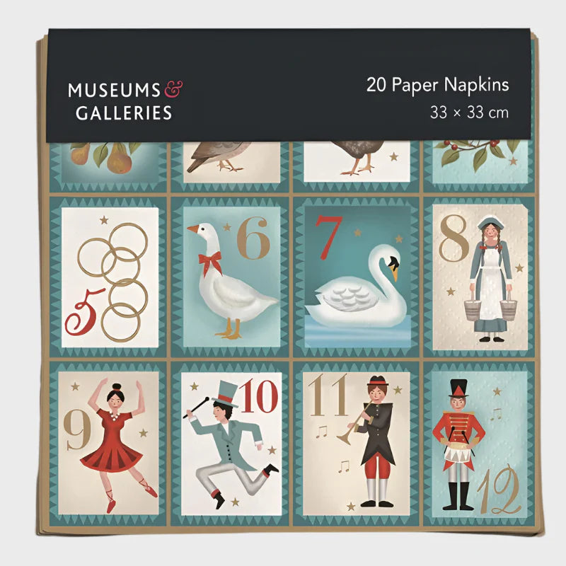 12 Days of Christmas Napkins