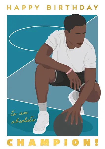 Happy Birthday Champion Card