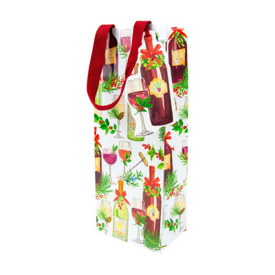 A Christmas Toast Wine & Bottle Gift Bag - Lemon And Lavender Toronto