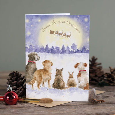 A Magical Christmas Single Card - Lemon And Lavender Toronto