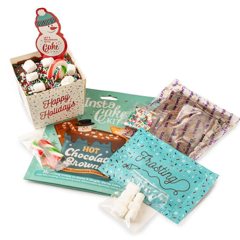 Chocolate Brownie Cake Kit  with Chocolate Frosting