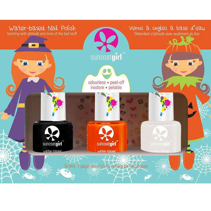 Spooky Nail Polish Set for Kids - Made in Canada