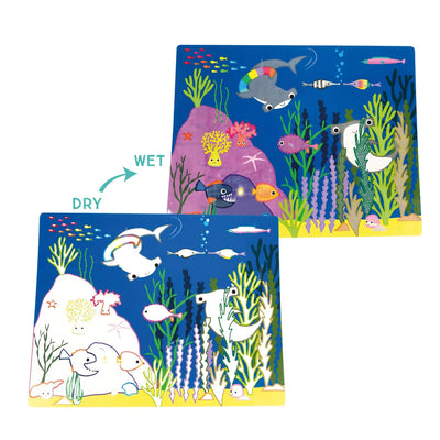 Ocean Magic Water Placemats-Floss & Rock