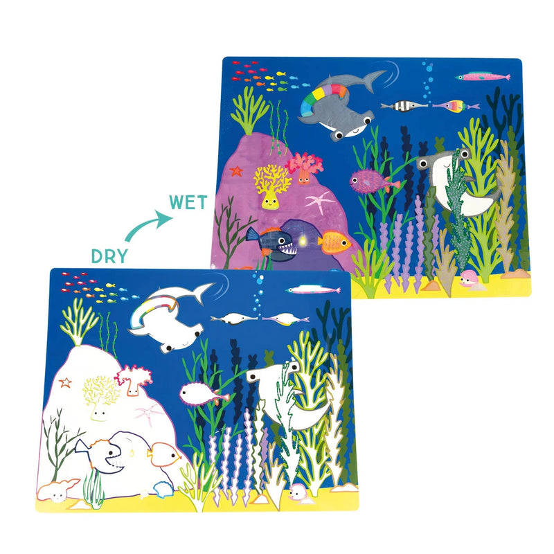 Ocean Magic Water Placemats-Floss & Rock